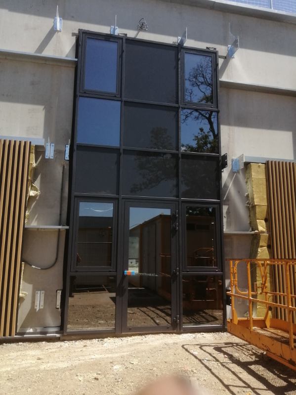 Mur rideau CLAAS LE HUB